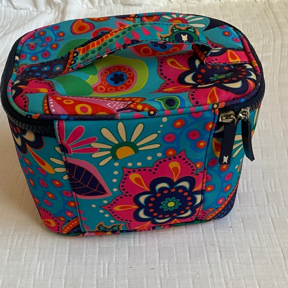 FRENCH BULL  Colorful Floral Cosmetic Bag - Picture 4 of 11